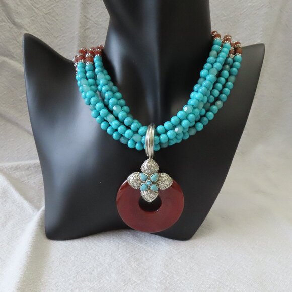 Graziano Multi-strand necklace - Picture 1 of 4